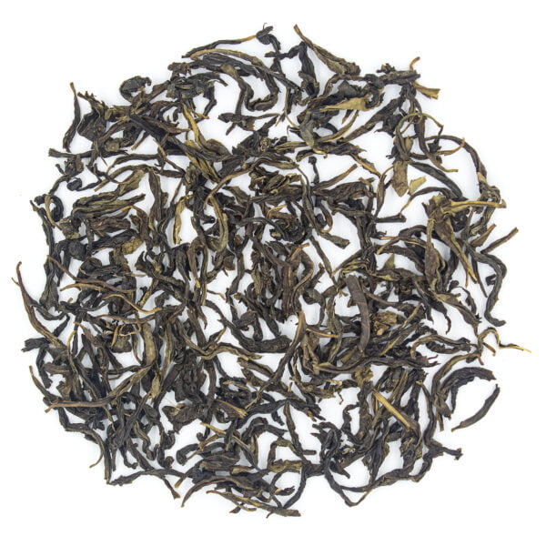 Green tea twisted leaves